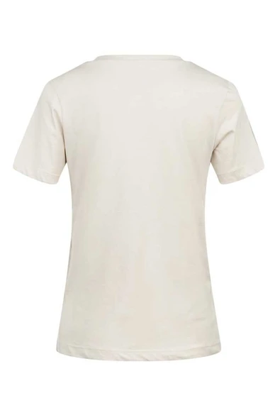 2AS ALONE BASKILI V YAKA KADIN T-SHİRT 413 - 8