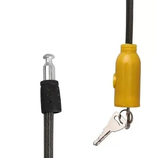 Zhltools İnce Bisiklet Kilidi Anahtarlı 6mm*65Cm - 3