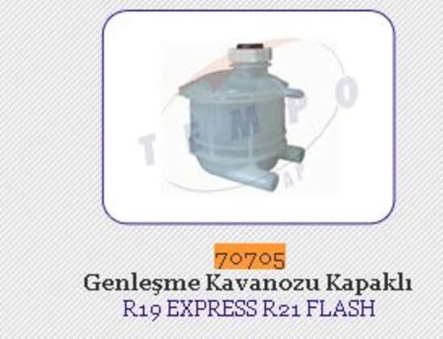 Bemot 70705  Radyatör Yedek Su Deposu R11 Flash R19 R21 CLIO I Express Kapaklı ürün görseli