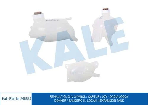 Kale 348825 OTO Radyatör  Radyatör Yedek Su Deposu Kapaklı CLIO IV Symbol Captur Joy-Lodgy Dokker Sandero II Logan II ürün görseli