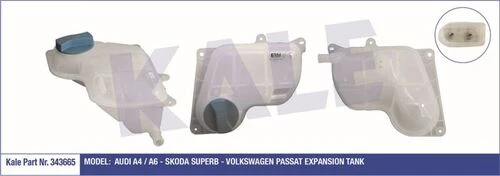 Kale 343665  Radyatör Yedek Su Deposu Passat 00-05 / A4 A6 97-04 A 539651932 ürün görseli