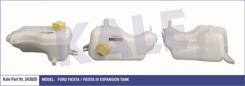 Kale 343820 OTO Radyatör  Radyatör Yedek Su Deposu Fiesta IV ürün görseli