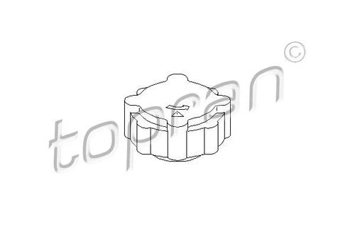 TOPRAN 110656001 Radyatör Yedek Su Depo Kapağı (Skoda: Felıcıa 1.3-1.6) ürün görseli