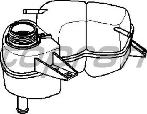 TOPRAN 202258001 Genleşme Tankı (Opel: Astra F) ürün görseli