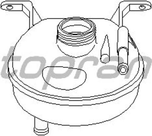 TOPRAN 202251001 Genleşme Deposu (Opel: Corsa B- Combo) ürün görseli