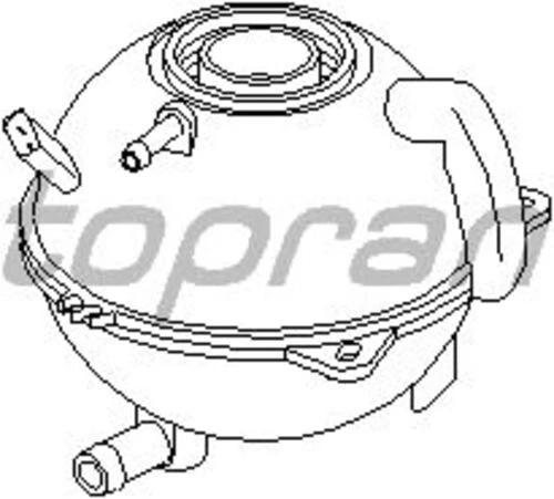 Topran 108227001 755 Genleşme Kavonozu Bora 98-05-golf Iv 97-05-a3 96-03-leon 99-06-toledo 99-06-octavia 1j0121403b