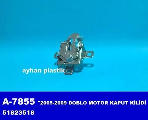 Ayhan A7855 Motor Kaput Kilidi (Fiat: Doblo 2005-2009) ürün görseli 1