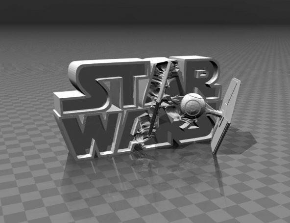 ⭐⭐⭐⭐⭐ Star Wars - 3D Logo Plastik Aparat