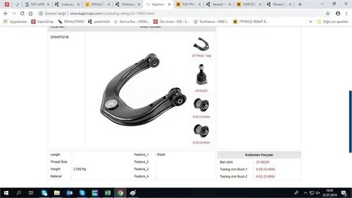 Kapimsan 23 -70665 Salıncak Ön Sol Üst Amarok 10-