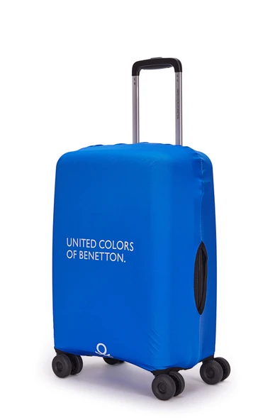 United Colors Of Benetton Kabin Boy Koruyucu Valiz Kılıfı Likralı Sax - 2