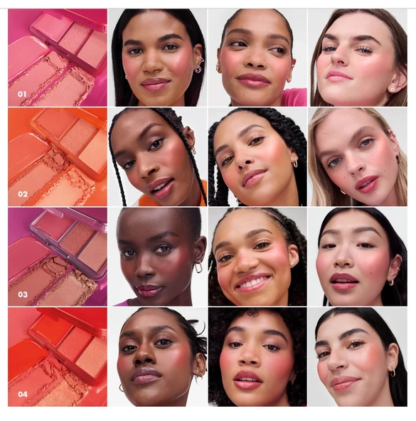 SEPHORA COLLECTION Palette Blush Blush Blush - Üçlü Allık Paleti 04 - Resim 2