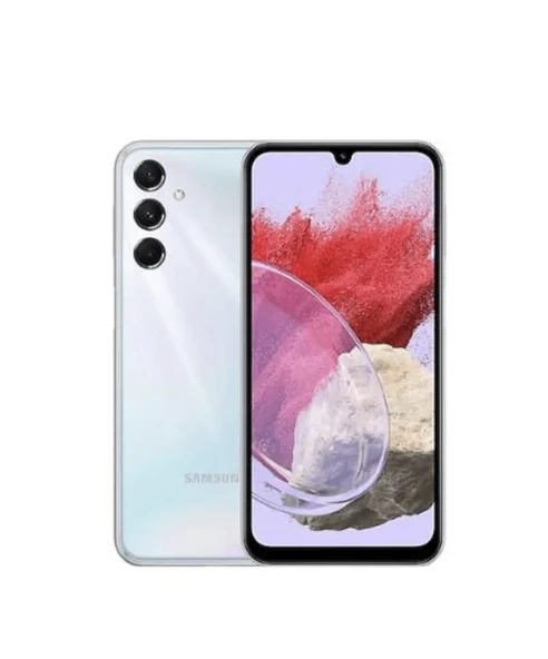YENİLENMİŞ SAMSUNG GALAXY M34 128 GB GÜMÜŞ A KALİTE 12 AY GARANTİLİ
