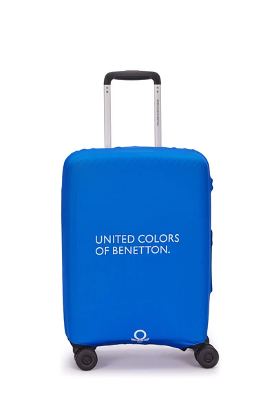 United Colors Of Benetton Kabin Boy Koruyucu Valiz Kılıfı Likralı Sax - Resim 3