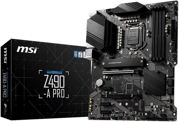 MSI Z490-A Pro Intel LGA1200 DDR4 ATX Anakart Outlet ürün görseli 1