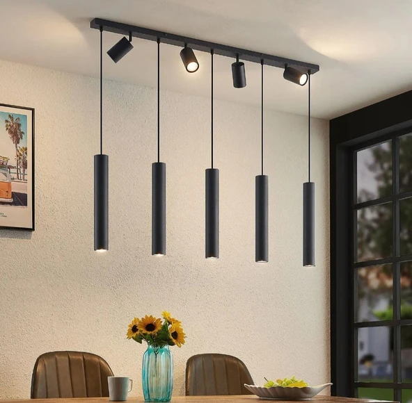 MYLİGHTS 120 MASA ÜSTÜ AMPULLÜ LED AVİZE  GÜNIŞIĞIAMPULLÜ