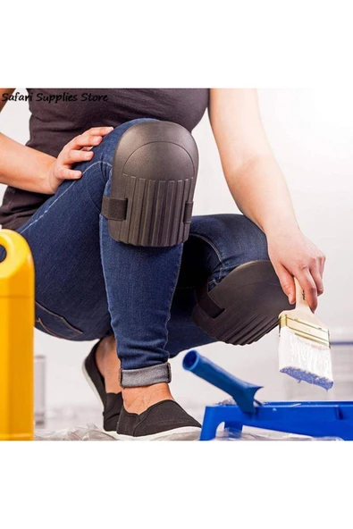 1 Çift Yumuşak, Sağlam&hafif Otomobil Tamir, Inşaat Işleri Için, Su Geçirmez Seramikçi Dizliği - 6