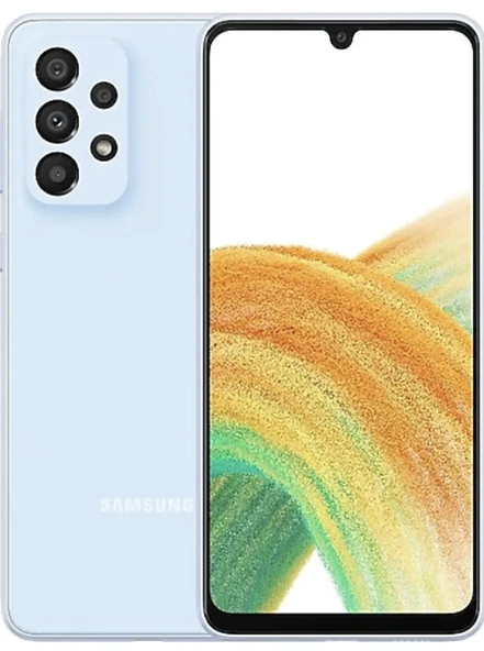 YENİLENMİŞ SAMSUNG GALAXY A33 128 GB MAVİ A KALİTE 12 AY GARANTİLİ