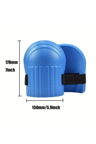 1 Çift Yumuşak, Sağlam&hafif Otomobil Tamir, Inşaat Işleri Için, Su Geçirmez Seramikçi Dizliği - 4