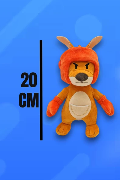 Stumble Guys Boxing Roo Peluş 20 Cm - 4