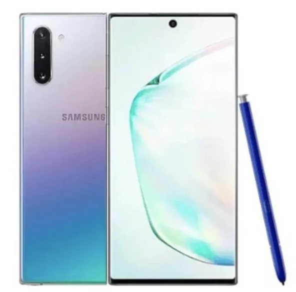YENİLENMİŞ SAMSUNG NOTE 10 256 GB GÜMÜŞ A KALİTE 12 AY GARANTİLİ