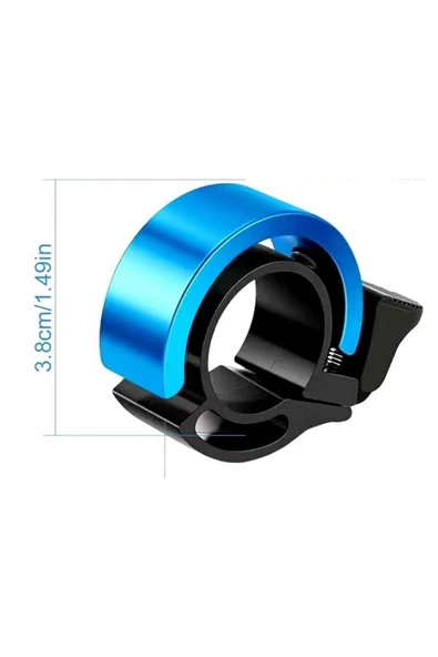 Ultra-Yüksek Sesli Alüminyum Alaşımlı Bisiklet Zili - 4