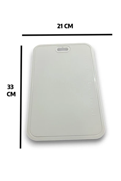 Ekmek, Sebze, Meyve Kaydırmaz Leke Tutmaz Kesim Standı Tahtası - Antrasit - 9