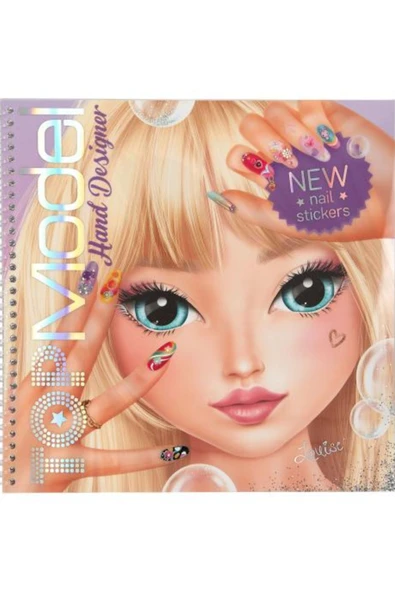 TOPModel Create Your Hand-Design Colouring Book - 2