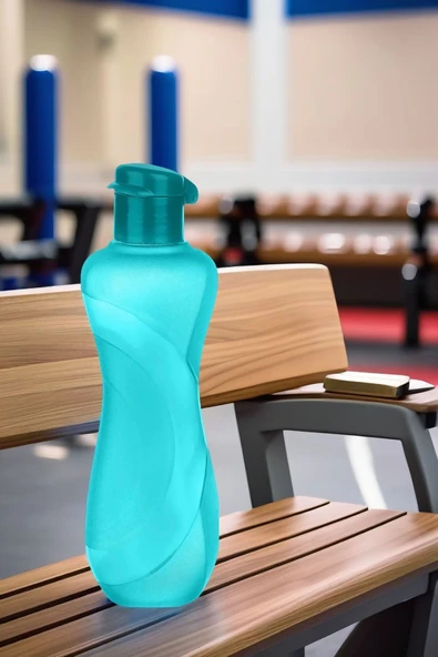 Waterfresh 750 ml Matara Okul İşyeri Spor Salonu Için Uygun & Su Şişesi & Suluk Siyah - 7