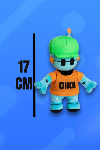 Stumble Guys Robot Guy Peluş 17 Cm - 5