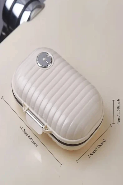 7 gün Bölmeli Büyük İlaç Kutusu Taşınabilir İlaç Kutusu - 5