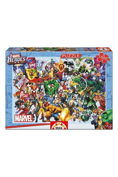 Educa Collage Marve Hero 1000 Parça Puzzle - 2