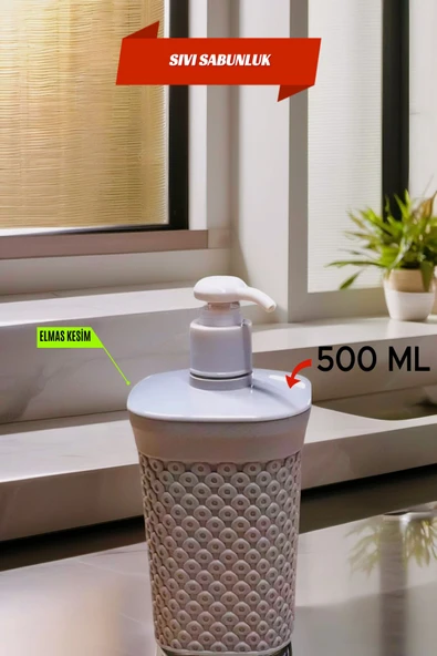 Sıvı Sabunluk Banyo Tuvalet El Yıkama Mutfak Deterjanlık