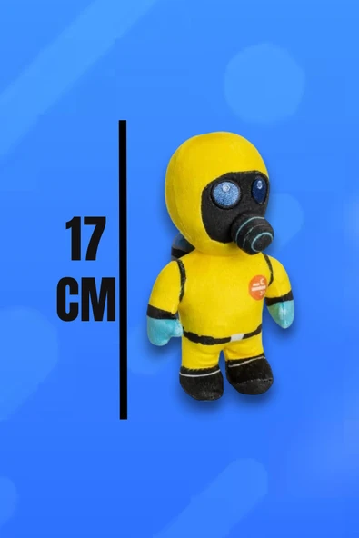 Stumble Guys Hazmat Peluş 17 Cm - 4