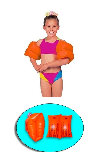 Havuz-deniz Çocuk Kırmızı Kolluk 3 Yaş Üstü Kırmızı - 59642eu - 2