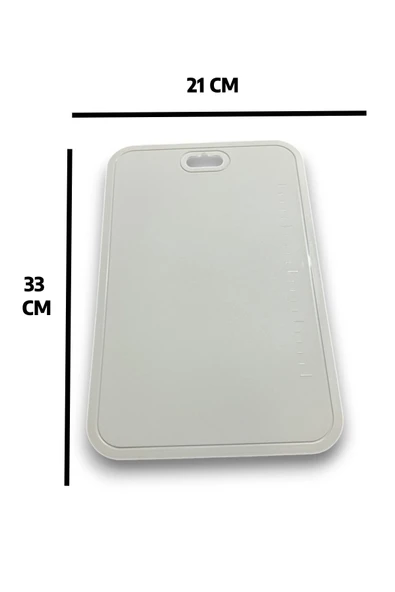 Ekmek, Sebze, Meyve Kaydırmaz Leke Tutmaz Kesim Standı Tahtası - Antrasit - 5