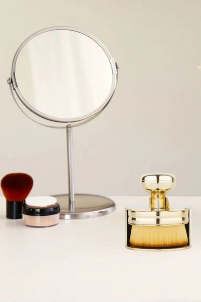 Fondöten Fırçası, Kapatıcı Fırçası, Yumuşak, Profesyonel, Kolay Uygulanabilir Gold Fırça - 6