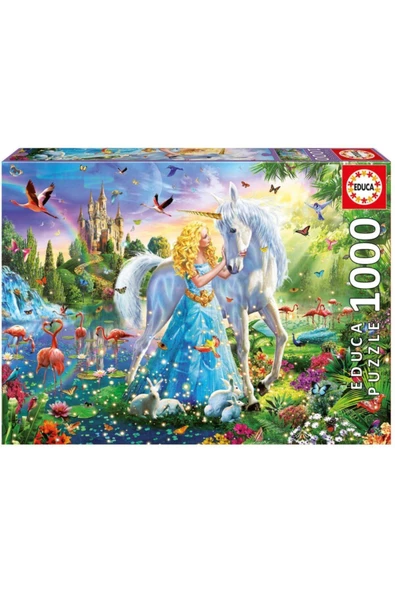 Puzzle 1000 Parça The Princess & Unicorn 17654