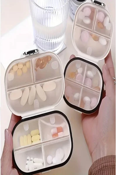 2'li Set Taşınabilir İlaç Kutusu - 2