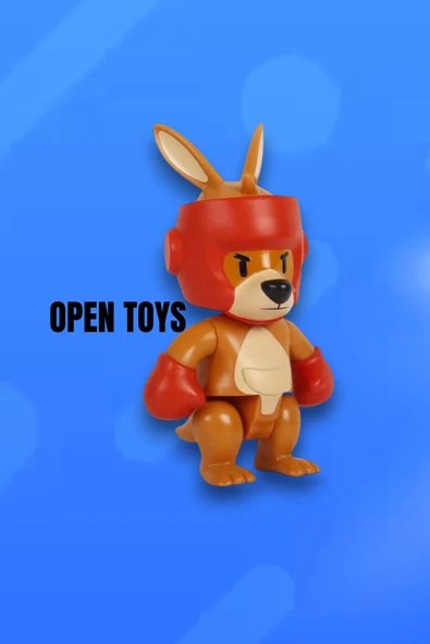 Stumble Guys Boxin Roo Figür 12 cm - Resim 3