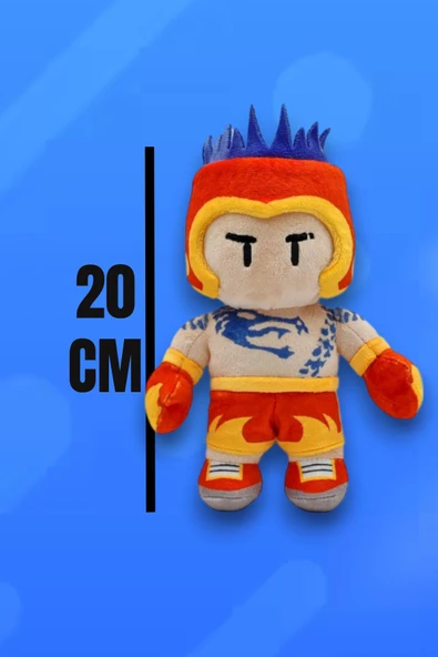 Stumble Guys Hot Gloves Mcloyd Peluş 20 Cm - 4