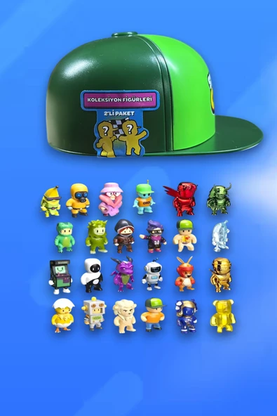 Stumble Guys Sürpriz Şapka 2'li Paket - 2