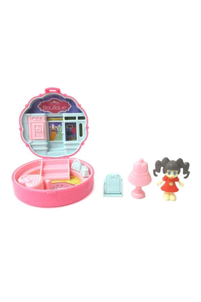 ( OYUNCAK ) Fun Charm Taşınabilir Dollhouse Sürpriz Paket Set Fun Charm ( OYUNCAK ) 1 ADET )
