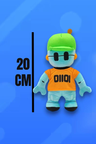 Stumble Guys Robot Guy Peluş 20 Cm - 4