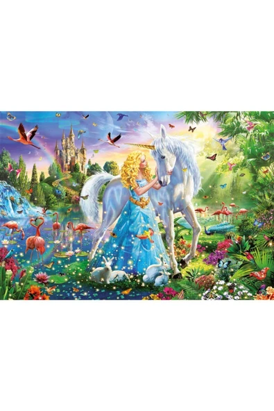 Puzzle 1000 Parça The Princess & Unicorn 17654 - 2