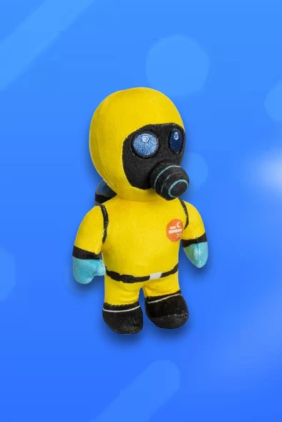 Stumble Guys Hazmat Peluş 17 Cm - 3