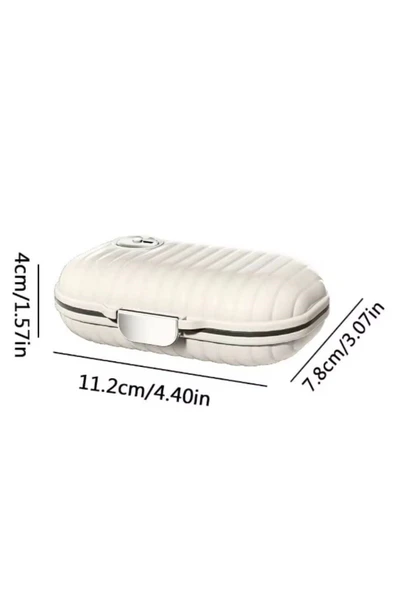 Taşınabilir İlaç Kutusu 7 gün Bölmeli Büyük İlaç Kutusu - 5