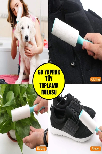 60 Yapraklı Tüy Toplayıcı Rulo