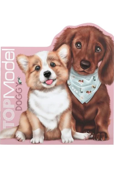 TOPModel Doggy coloring book KITTY and DOGGY - 4