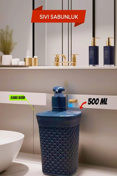Sıvı Sabunluk Banyo Tuvalet El Yıkama Mutfak Deterjanlık