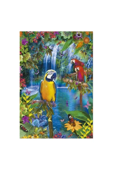 Puzzle 500 Parça Bird Tropical Land 15512 - 3